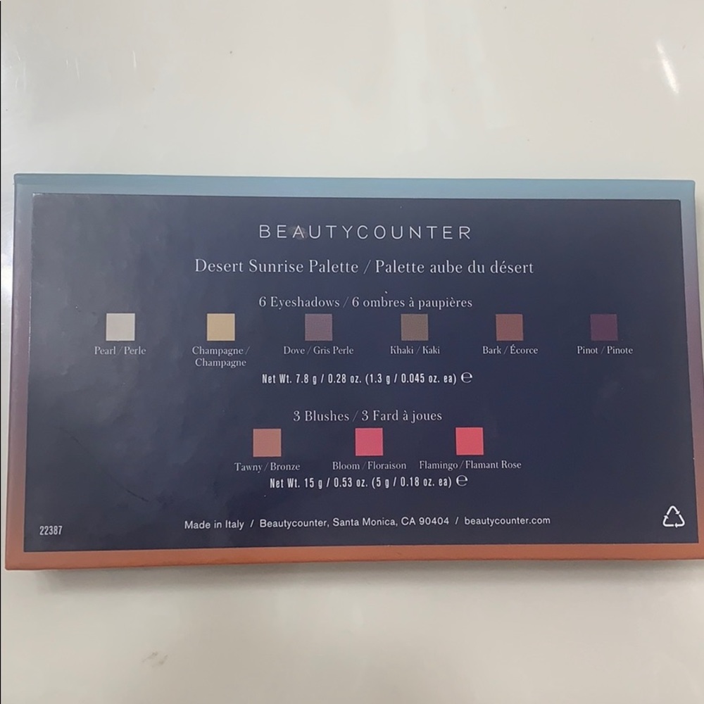 Beautycounter Desert Sunrise Palette